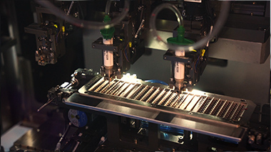 Close-up of equipment
